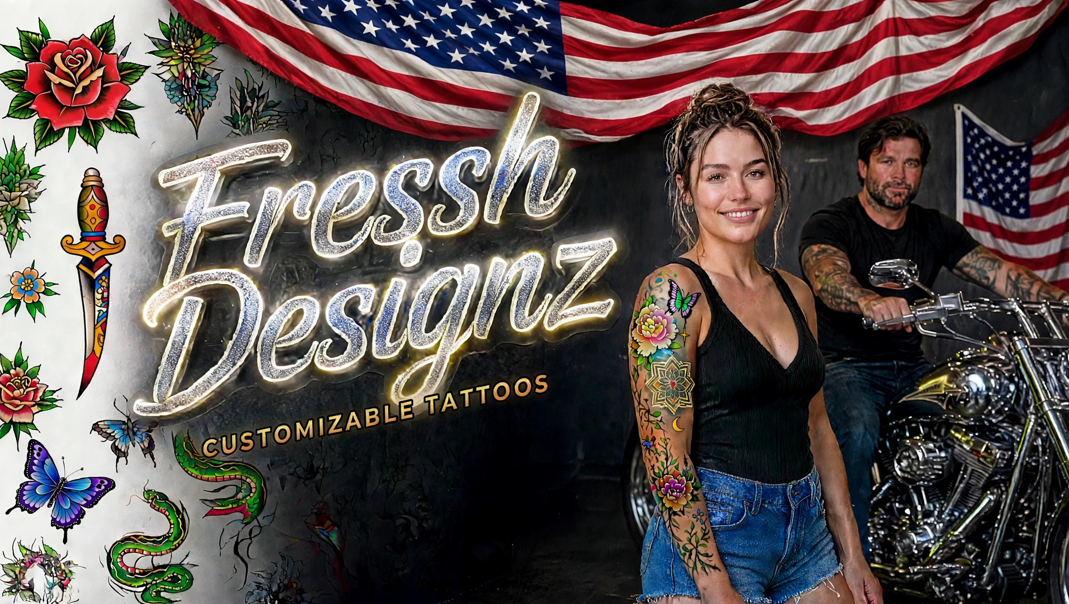 Fressh Designz — Customizable Tattoos