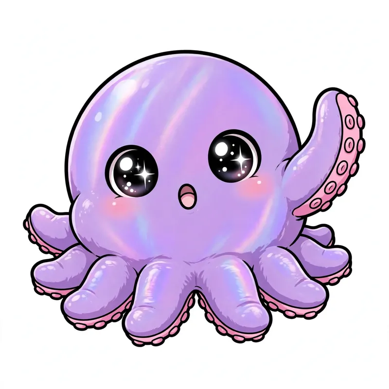 Squishy sticker design FD-SQY-063