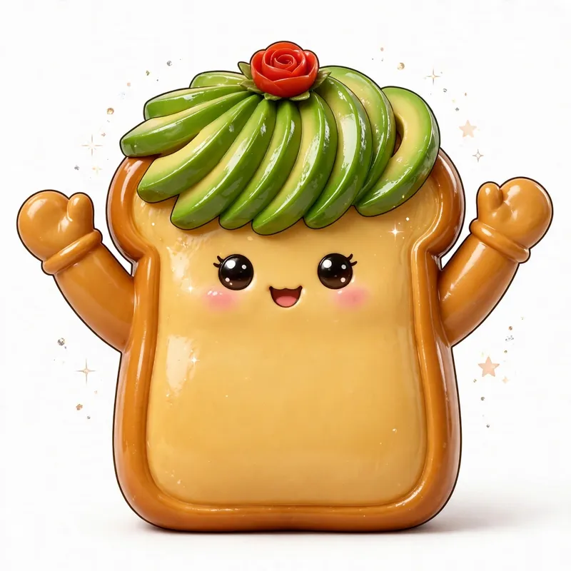 Squishy sticker design FD-SQY-119